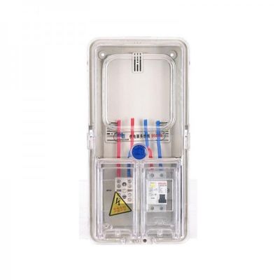 Kapalı HRBX-102 Tek Fazlı Elektrik Sayacı Kutusu GB / T7251