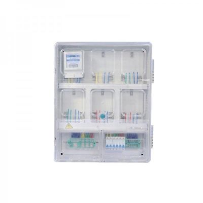 GB / T7251 1 Faz 6 Yollu Polikarbonat Metre Kutusu