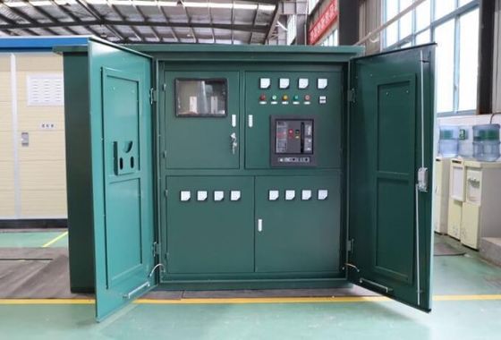 Trafo Merkezinde ZGS Kombine Trafo Merkezi 10 / 0.4KV İstasyon Trafosu