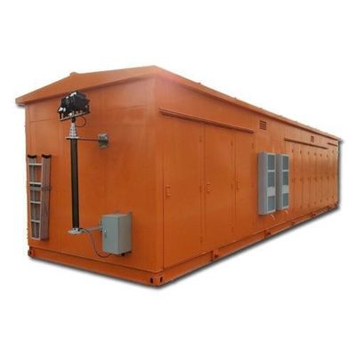 Açık 10 / 0.4KV Konteyner Trafo Merkezi Kompakt Trafo Merkezi